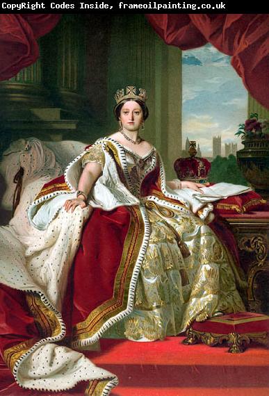 Franz Xaver Winterhalter Portrait of Queen Victoria